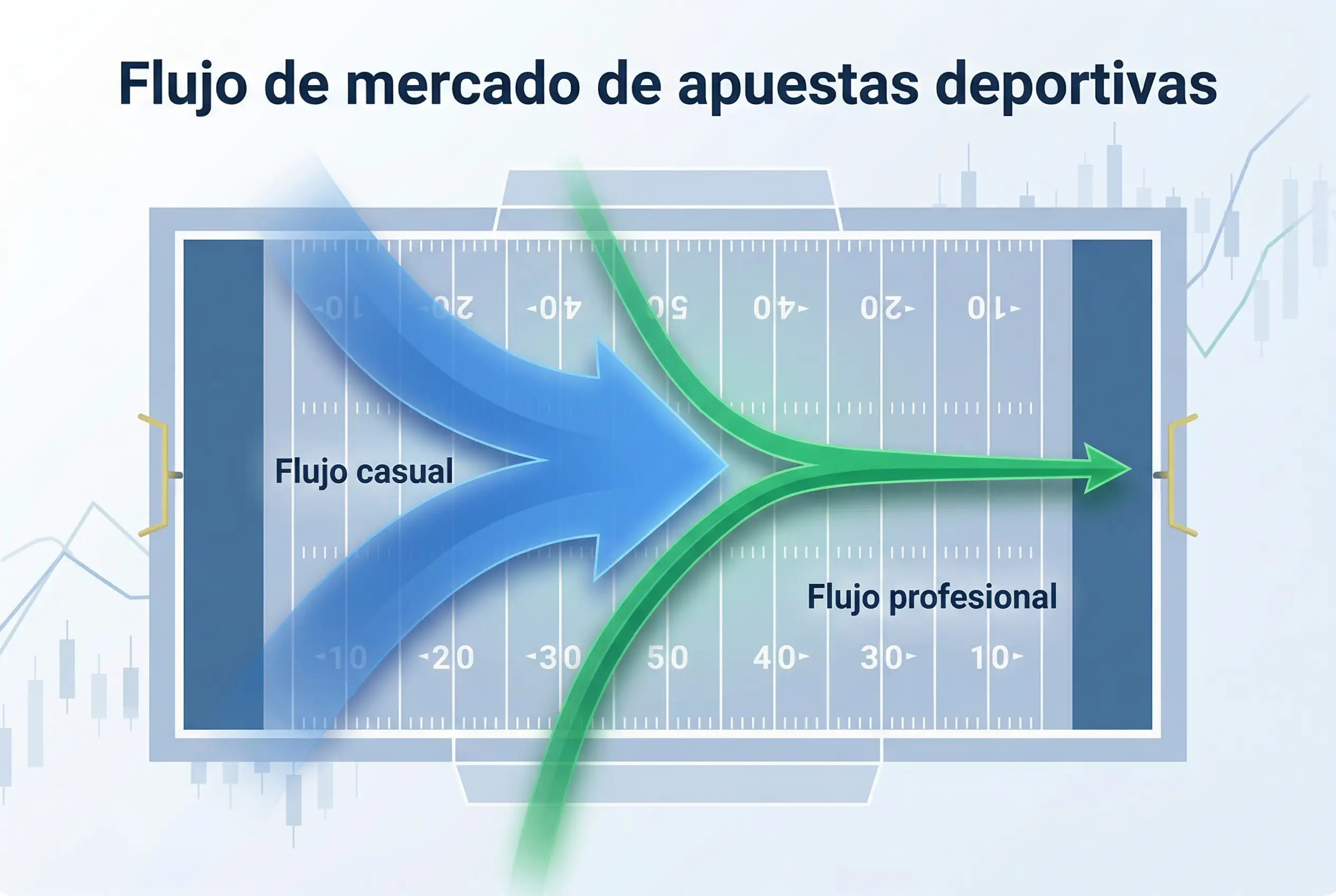 Dinero Público vs Sharp en el CFP: Cómo Leer el Mercado de Apuestas